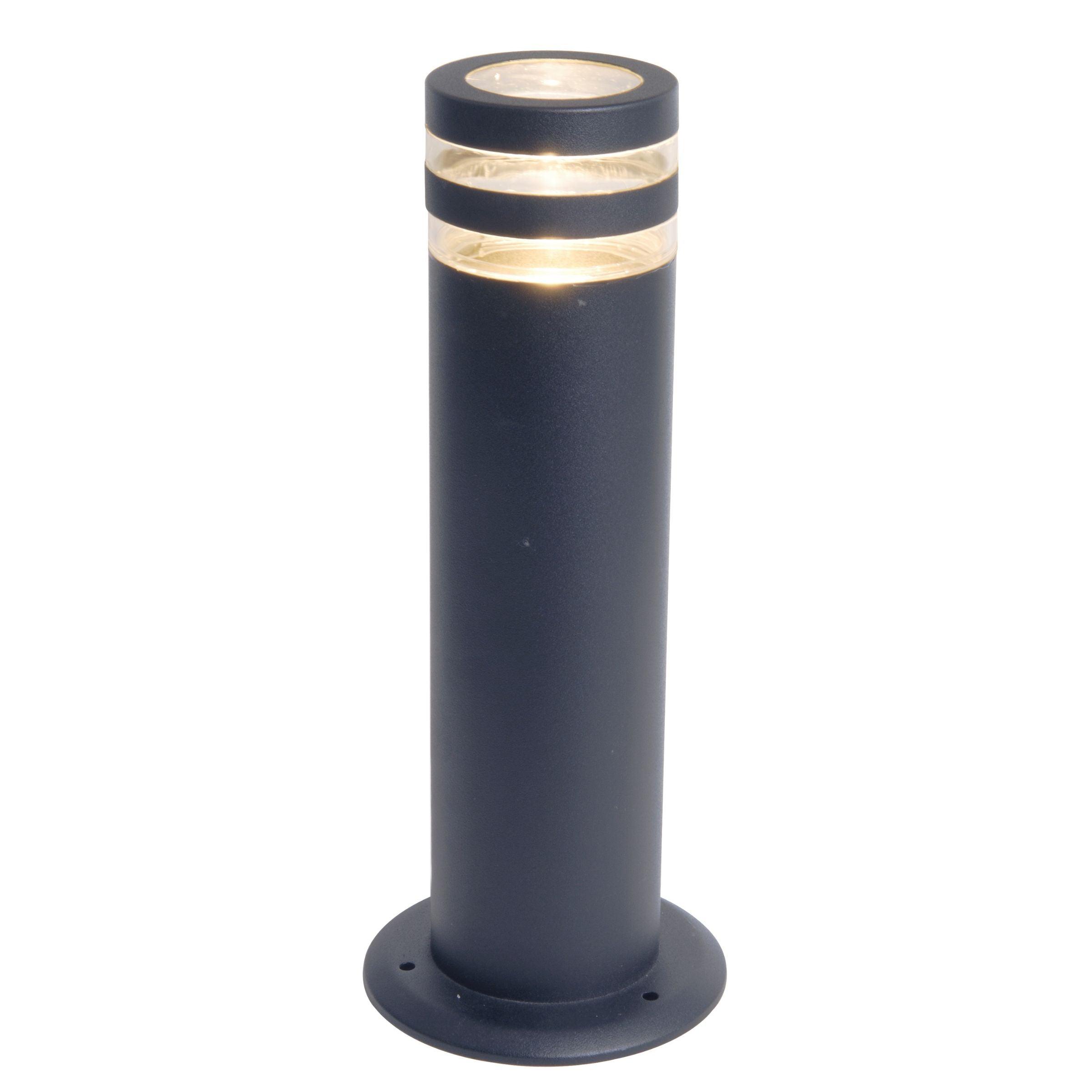 Lutec Focus Outdoor Grey Bollard Pathway Light 7204803118