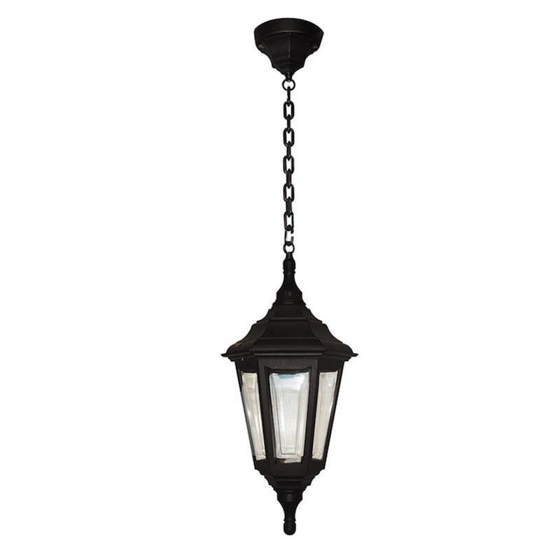 Elstead Kinsale Black Finish Outdoor Pendant Lantern