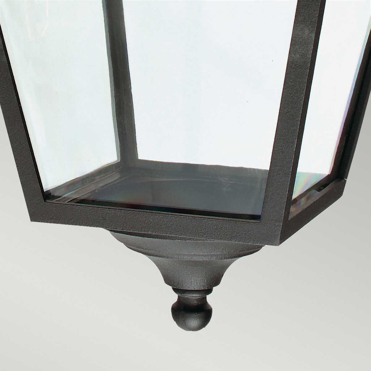 Elstead Turin Grande Black Outdoor Pendant Light Damaged Box