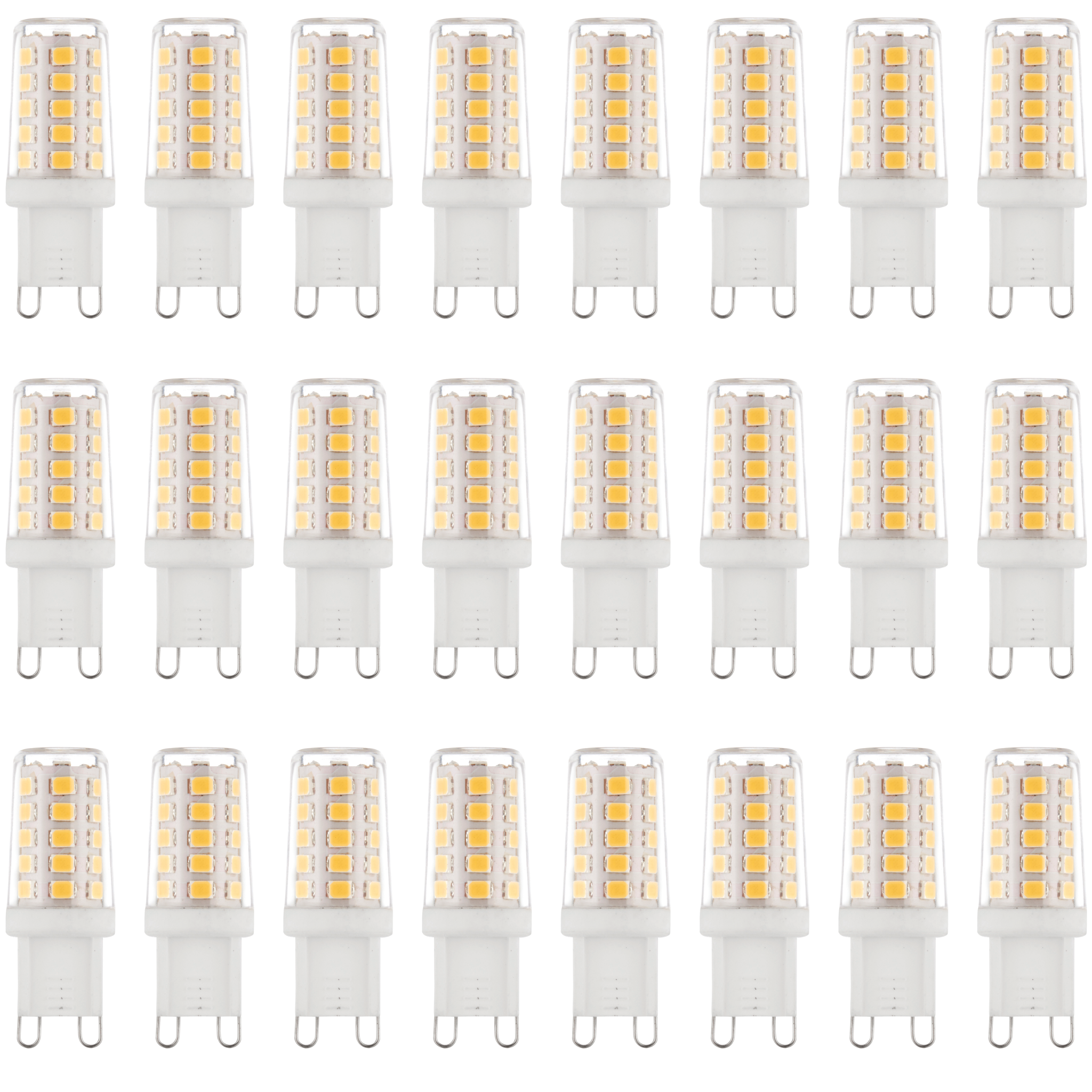 24 x G9 LED 2.3W Warm White Halogen (20W Equivalent)