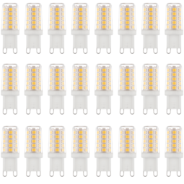 24 x G9 LED 2.3W Warm White Halogen (20W Equivalent)