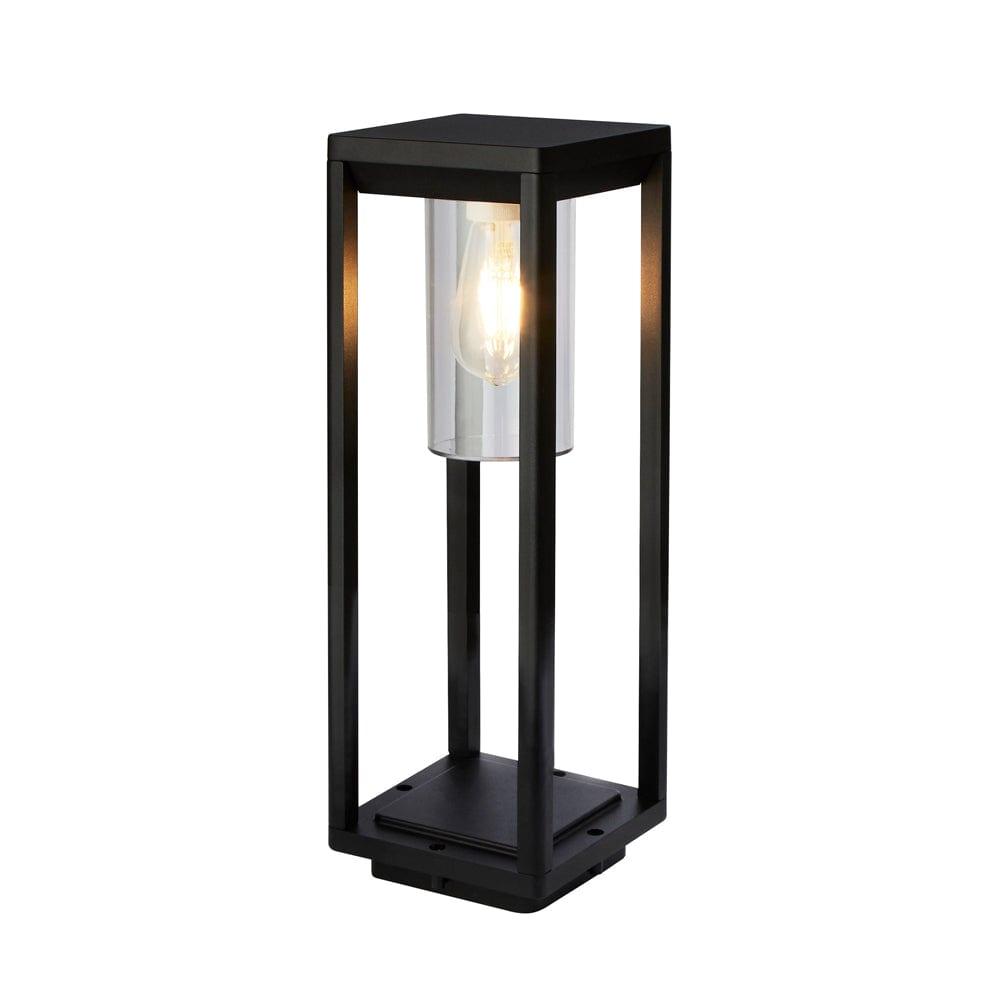 Searchlight Atlanta 1 Light Black Outdoor Post - 45cm