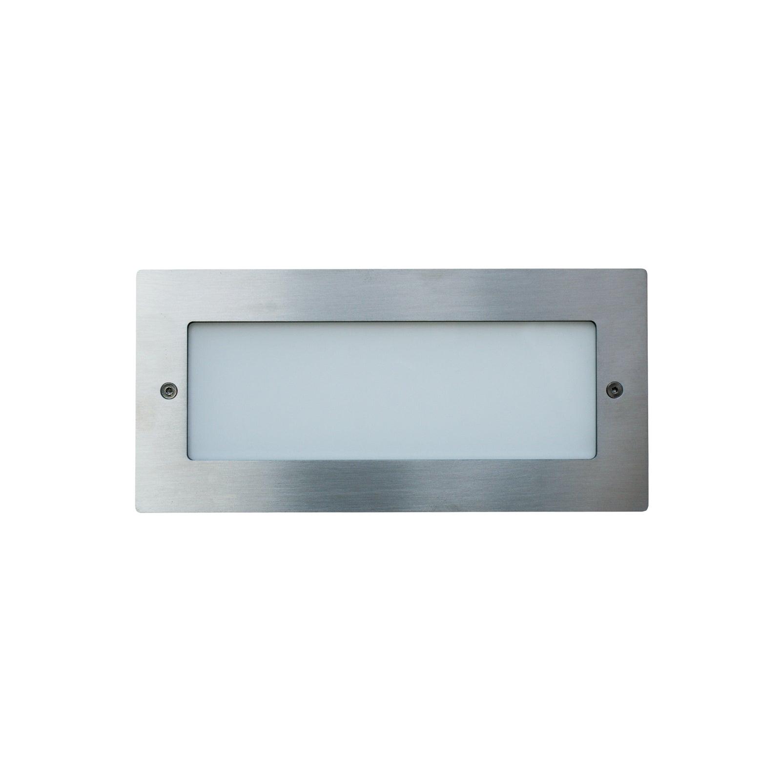 Oaks Lighting 60w Stainless Steel Brick Light - IP45