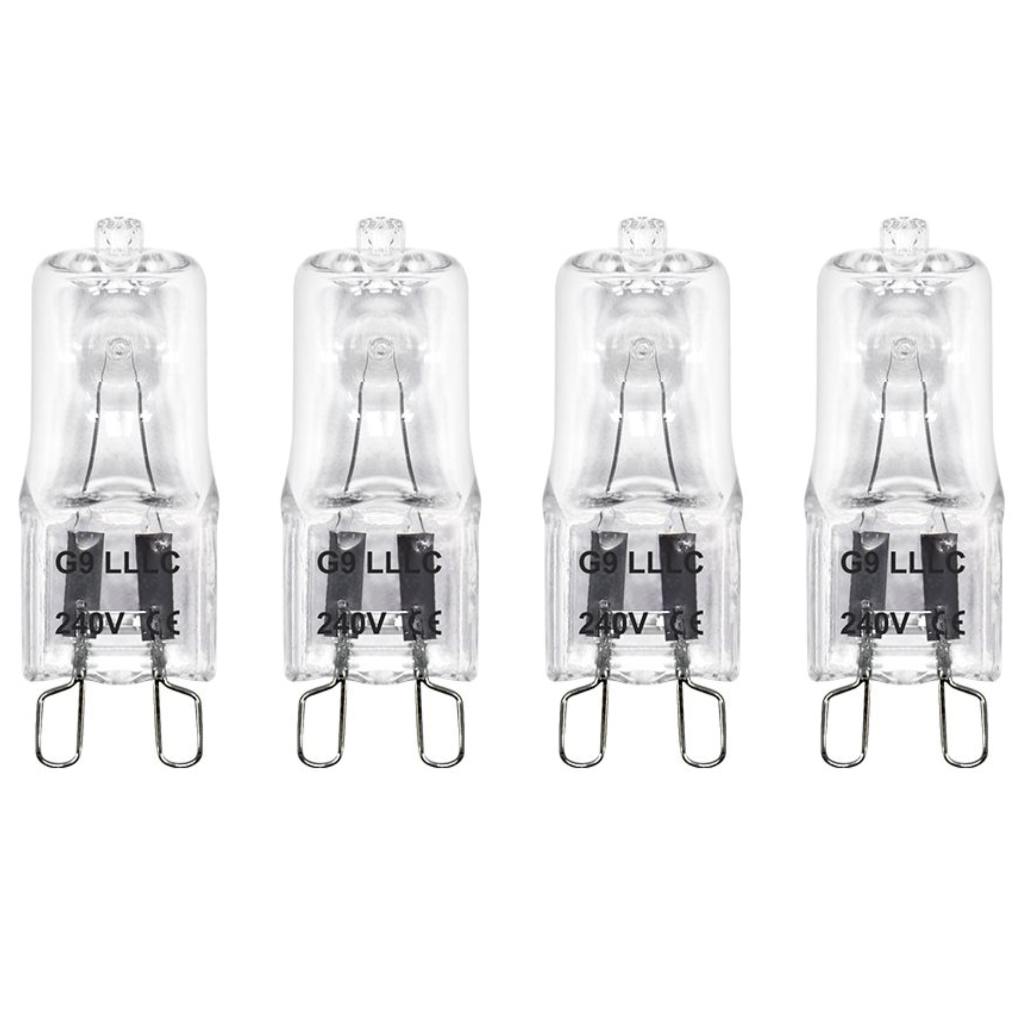 4 x G9 Dimmable 28W Warm White Halogen (40W Equivalent)