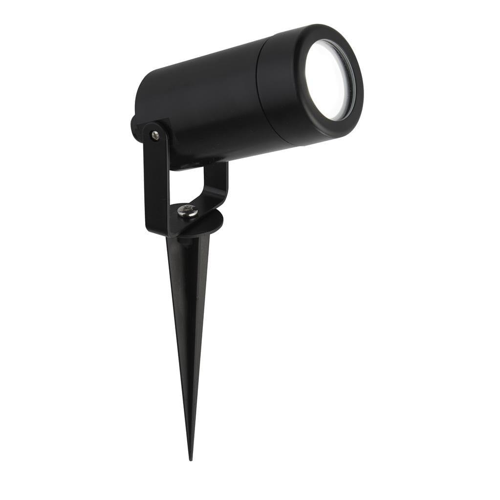 Searchlight Spikey Outdoor Black Garden Spike Light