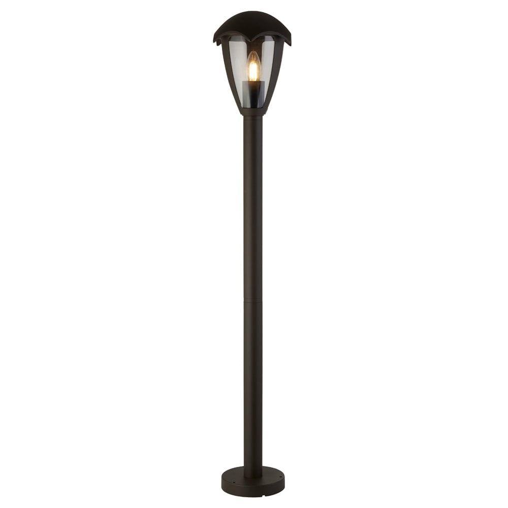 Searchlight Bluebell Dark Grey Outdoor 1 Light Post Light