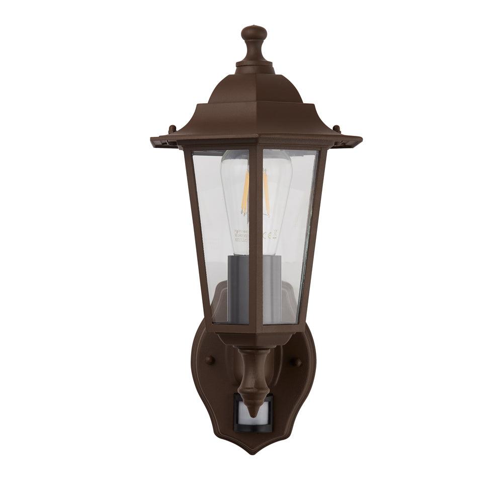 Searchlight Alex Outdoor Traditional Wall Light Rust Brown