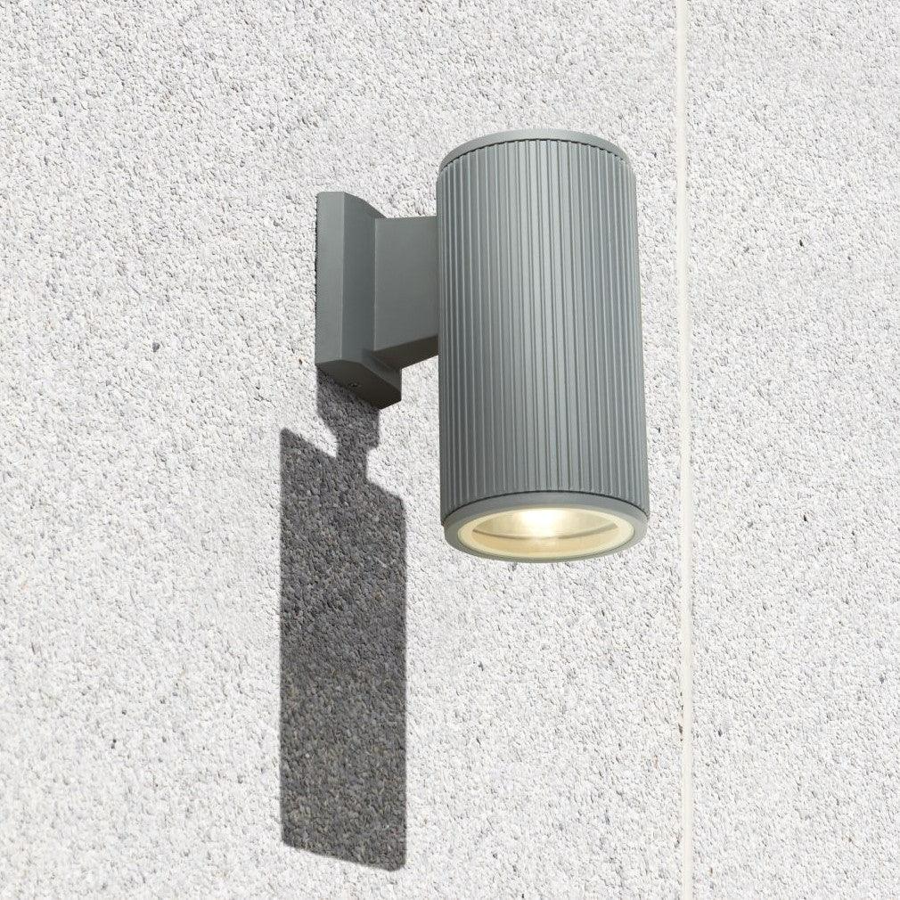 Hamburg Outdoor 1 Light Grey Wall/Porch Down Light Searchlight