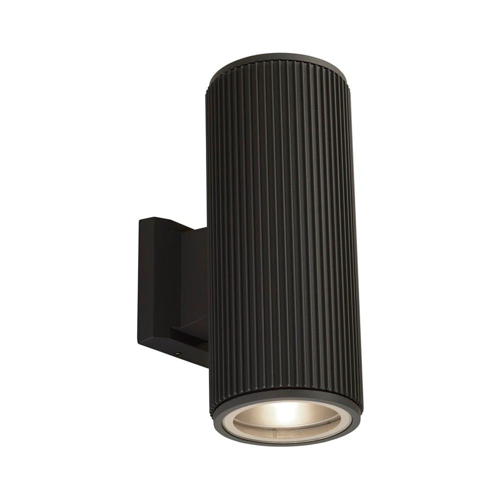 Hamburg Outdoor 1 Light Black Wall/Porch Up/Down Light