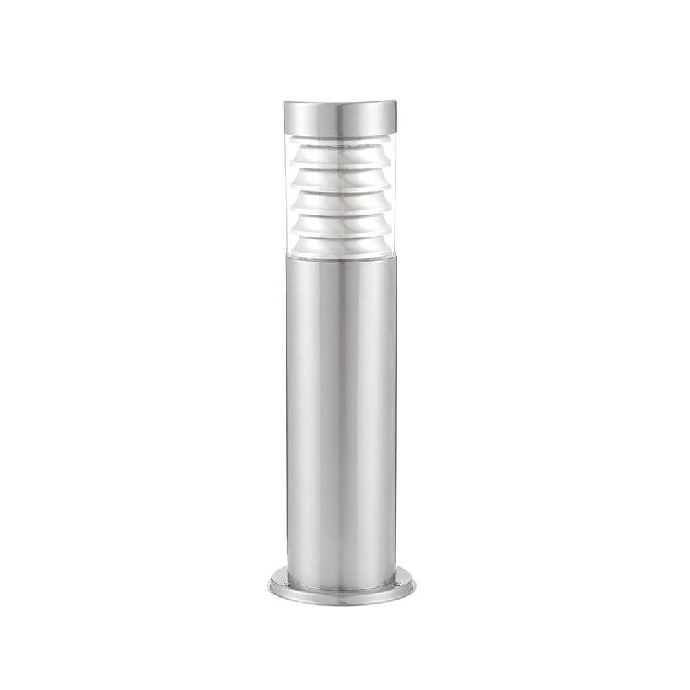 Equinox LED 1 Light Brushed Stainless Steel Outdoor Lamppost