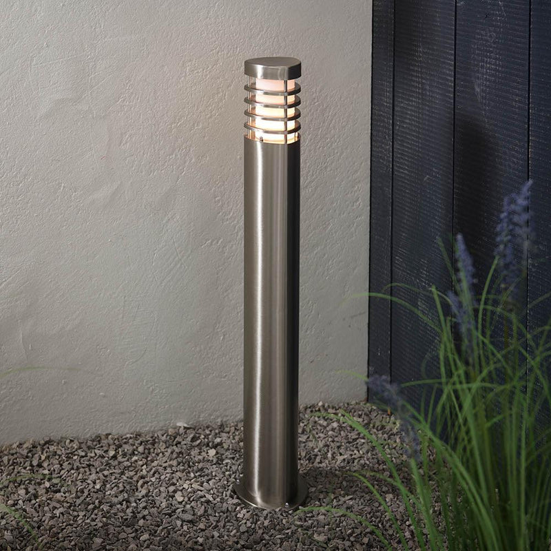 Endon Bruton 1 Light Stainless Steel Outdoor Bollard