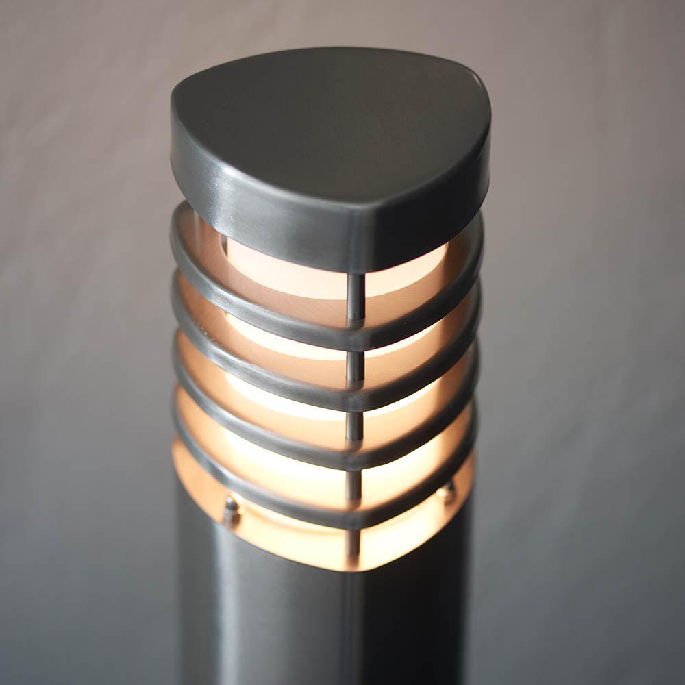 Endon Bruton 1 Light Stainless Steel Outdoor Bollard