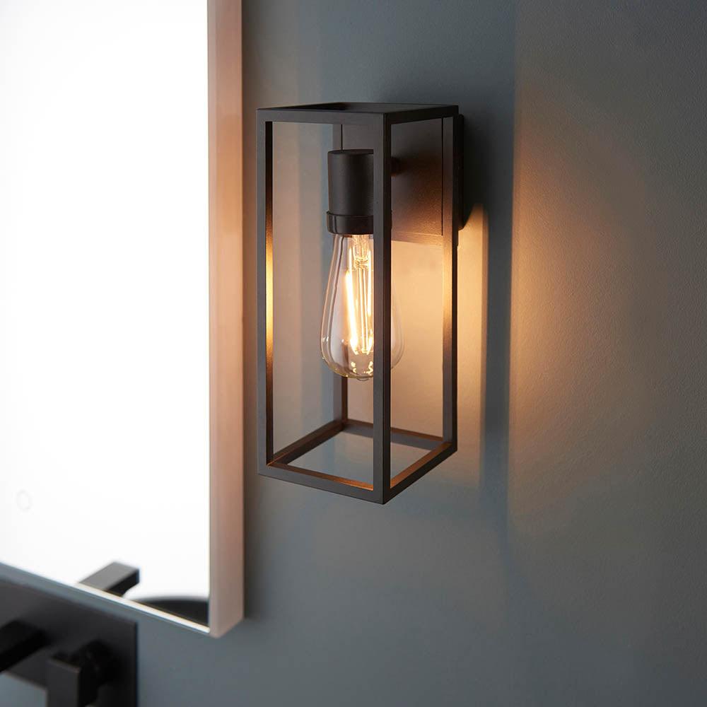 Endon Herbert Black Outdoor Wall Light