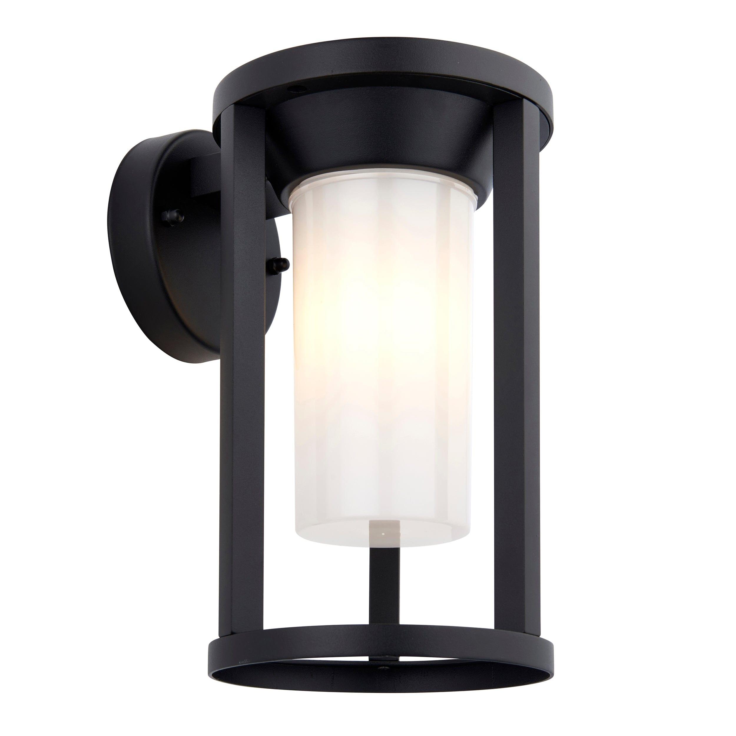 Endon Braden Black Outdoor Wall Light