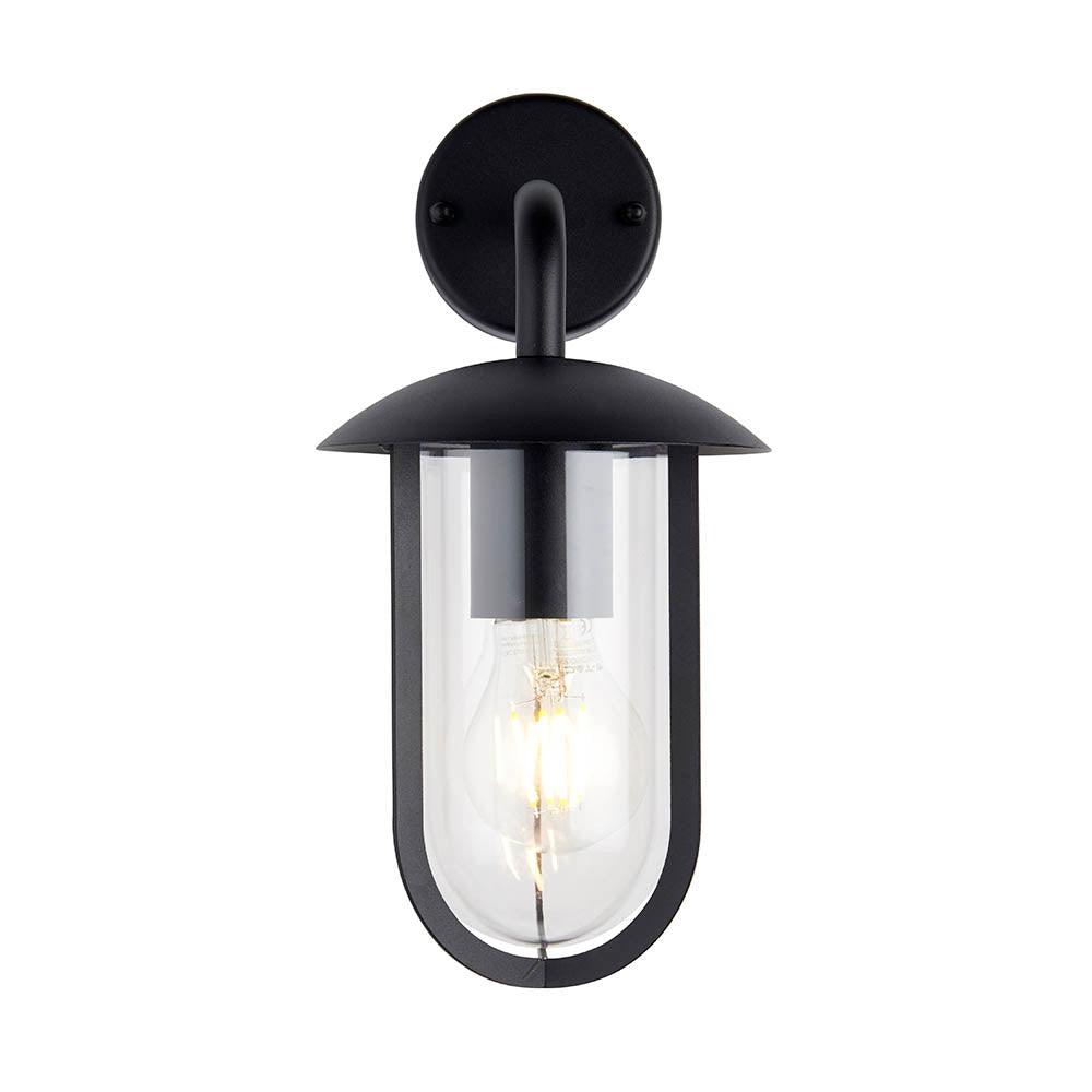 Endon Quinn Black Outdoor Wall Light