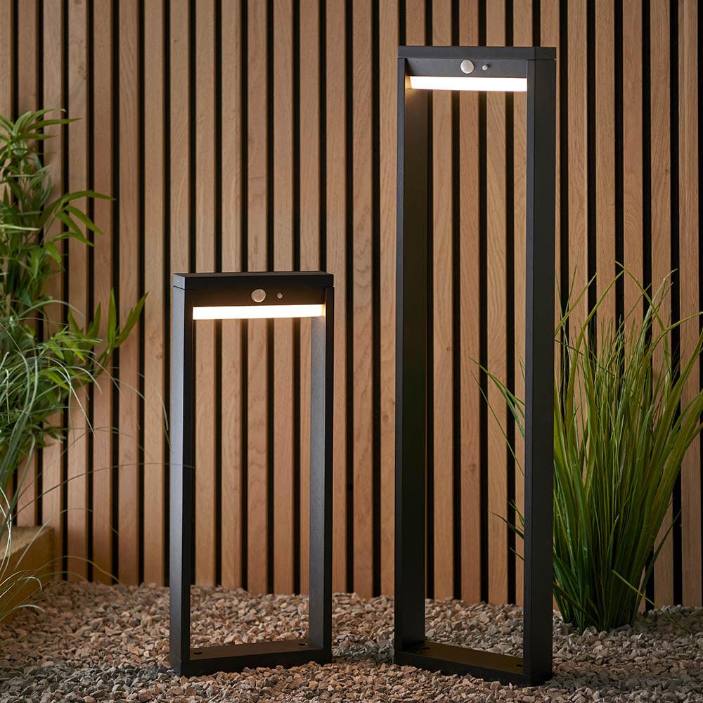 Dannah 1 Light Solar Outdoor Bollard Light With PIR Sensor