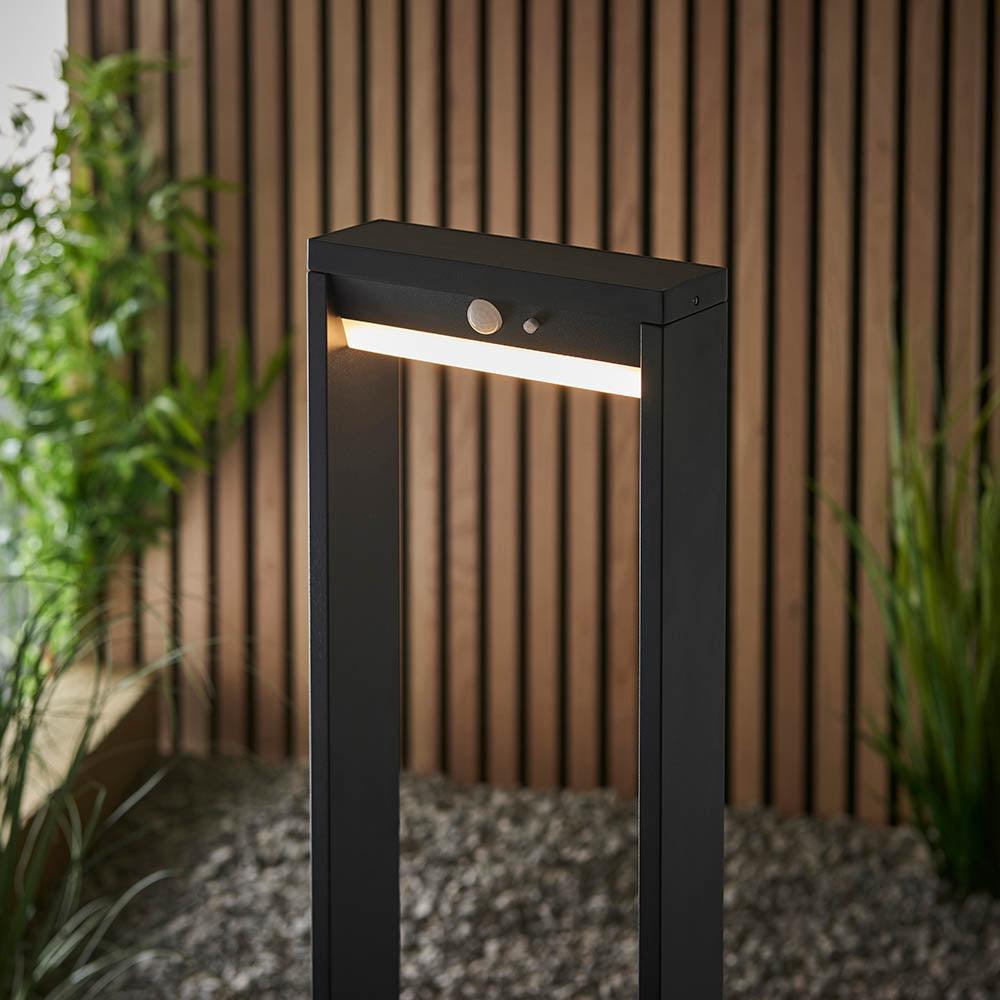 Dannah 1 Light Solar Outdoor Bollard Light With PIR Sensor