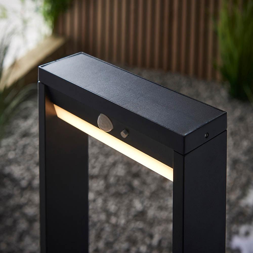 Dannah 1 Light Solar Outdoor Bollard Light With PIR Sensor