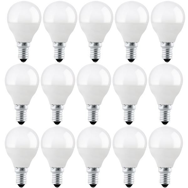 15 x E14 LED Lamp/Bulb Dimmable 4W (40W Equivalent)