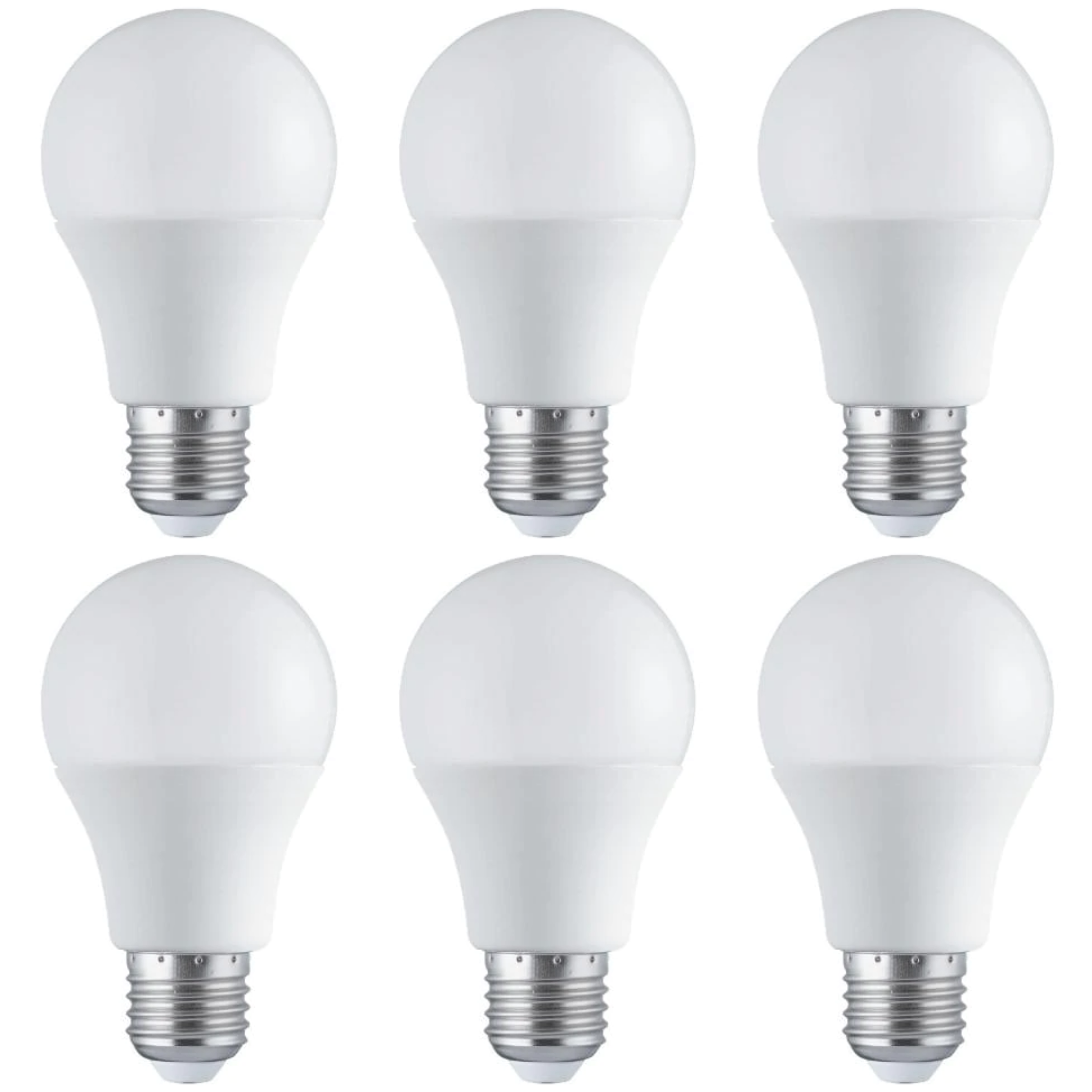 6 x E27 LED Dimmable 10W Lamp/Bulb (60W Equivalent)