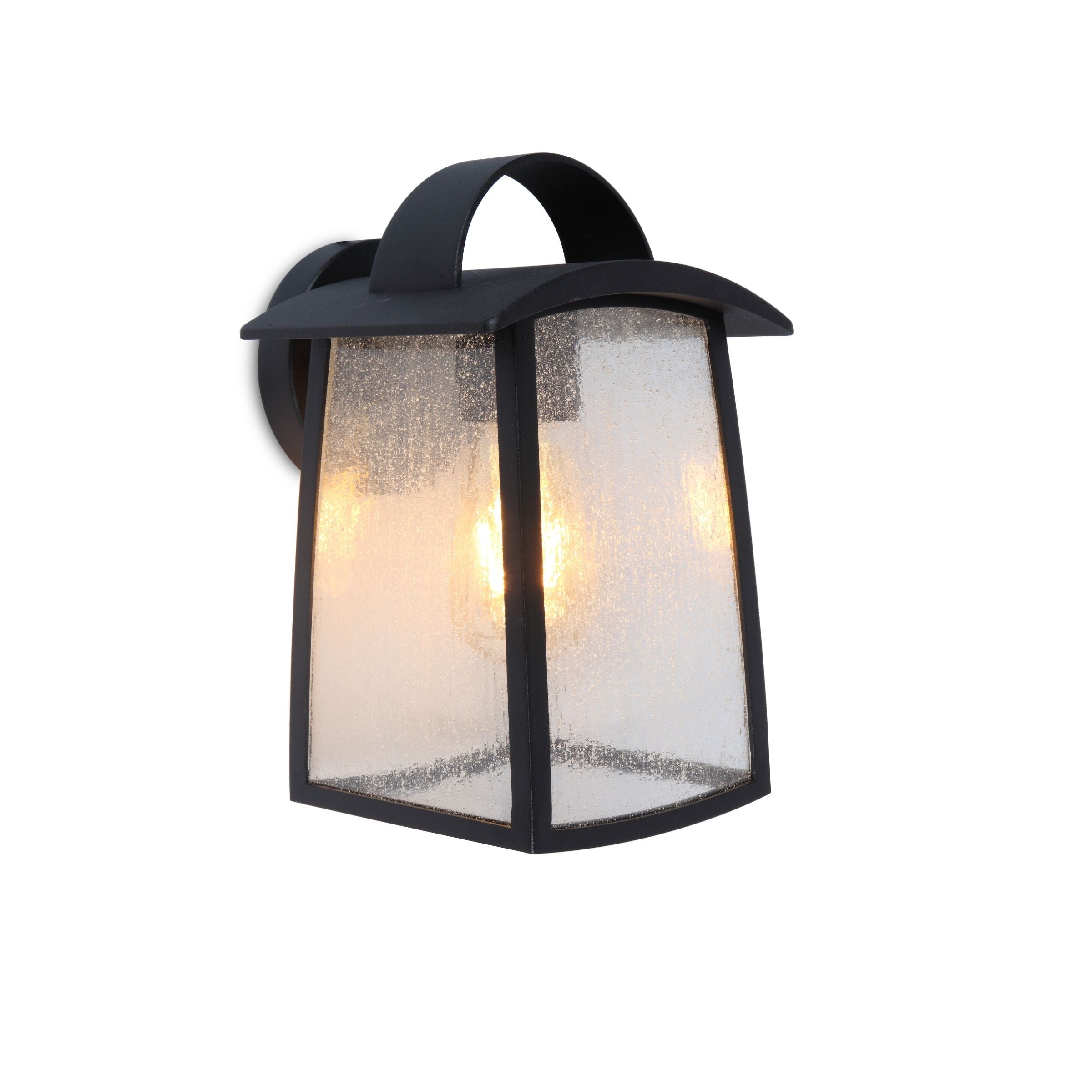 Lutec Kelsey Outdoor Wall Light - Black 5273601012