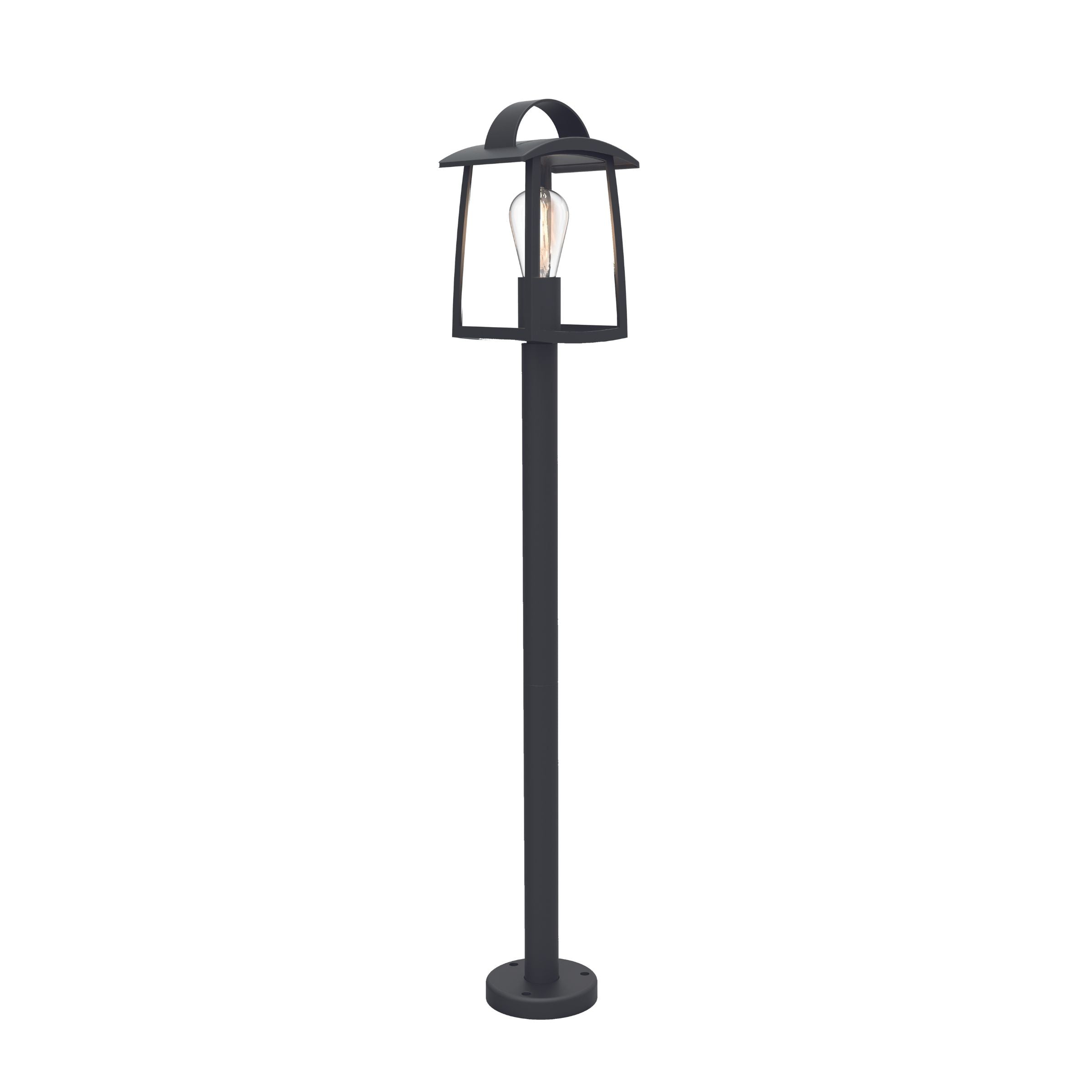 Lutec Kelsey Outdoor Bollard Pathway Light - Black 7273605012