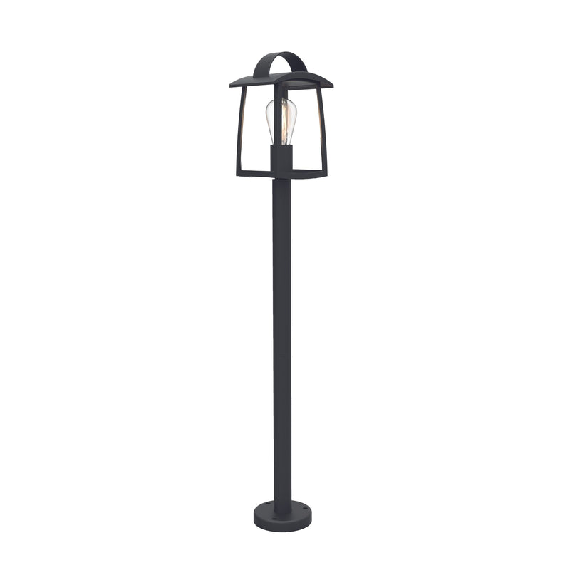 Lutec Kelsey Outdoor Bollard Pathway Light - Black 7273605012