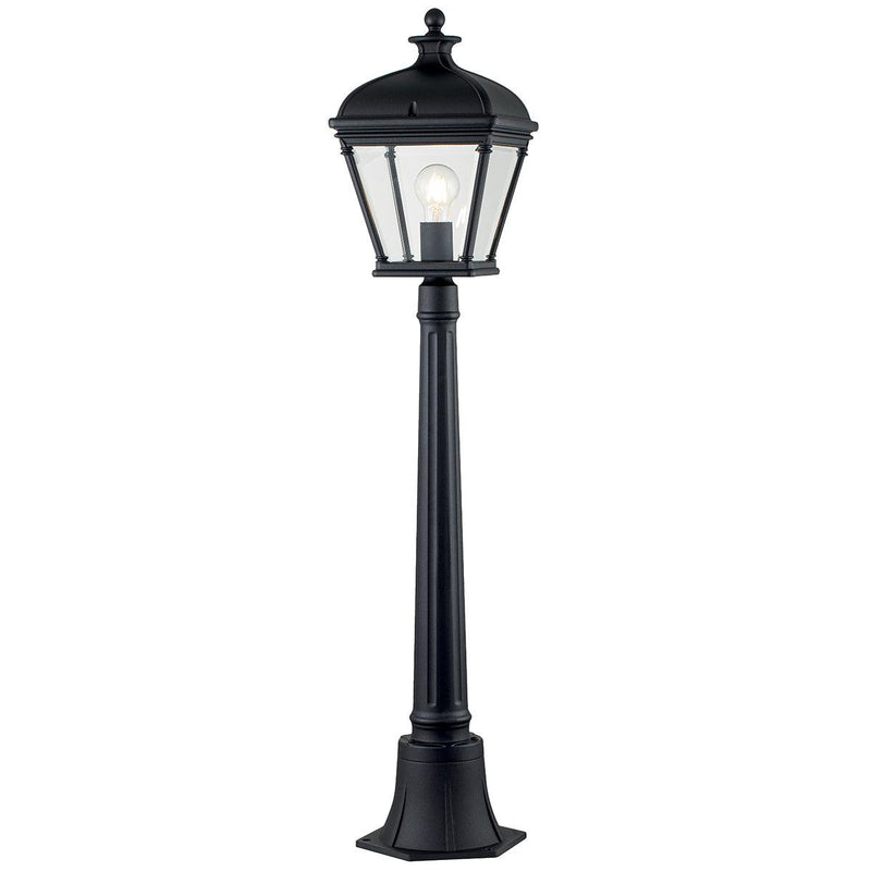 Elstead Bayview Black Medium Outdoor Bollard Light