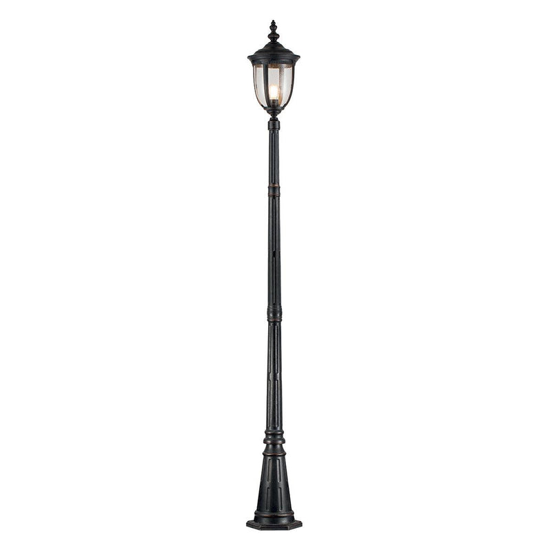 Elstead Cleveland 1 Light Bronze Single Head Lamp Post