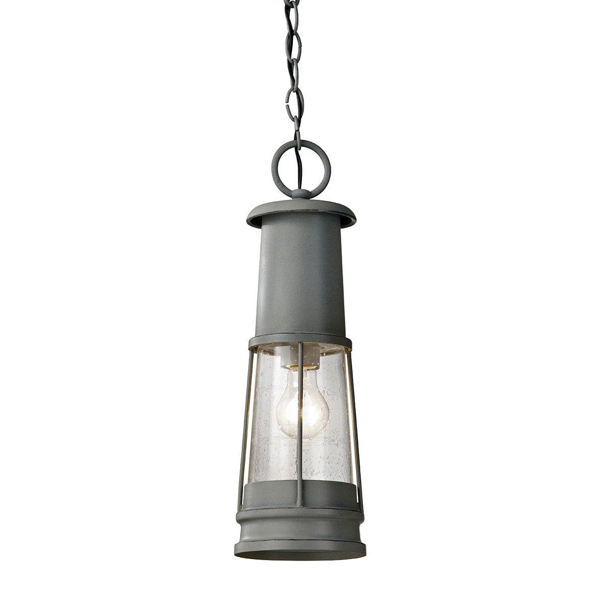 Elstead Chelsea Harbour Storm Cloud Finish Outdoor Pendant Lantern