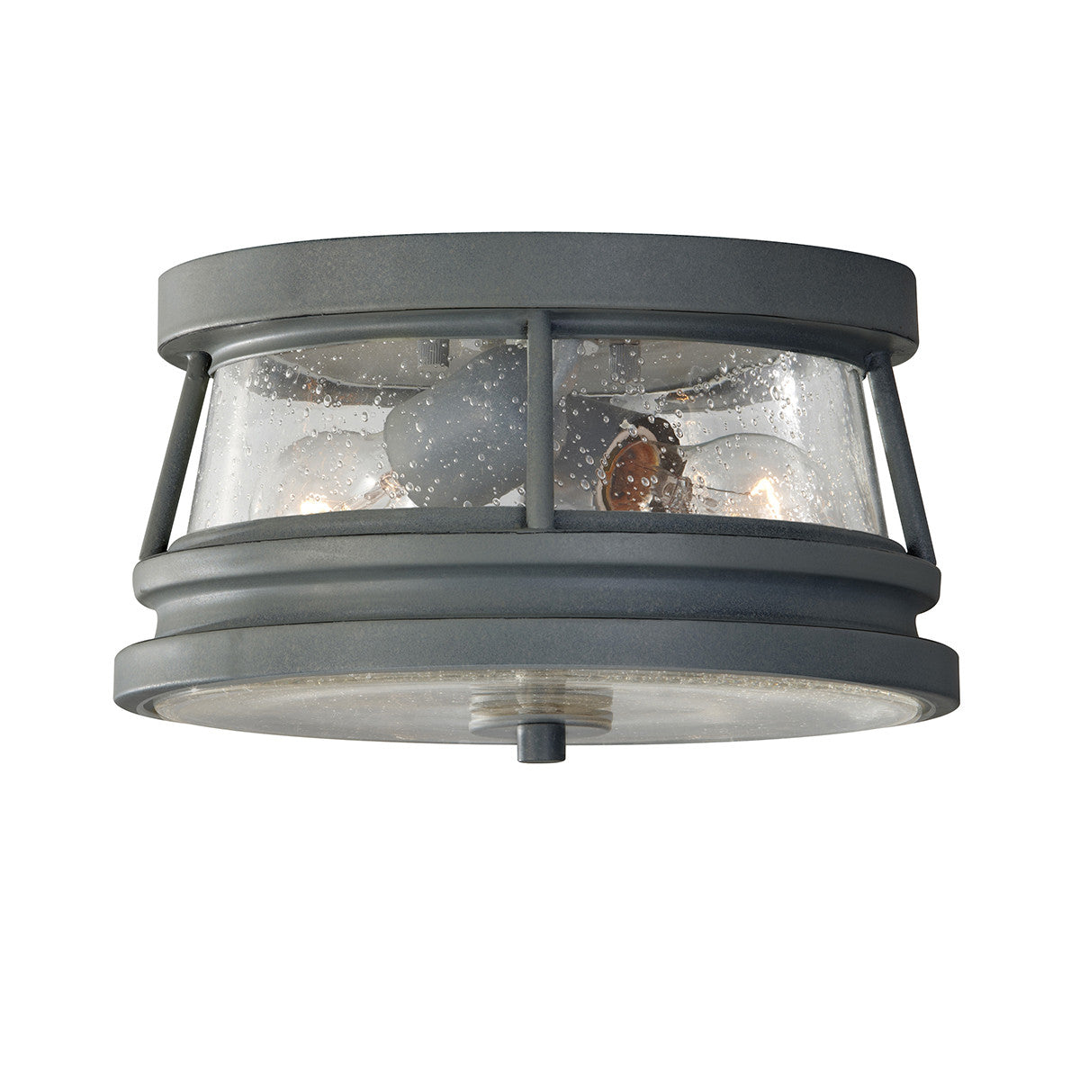 Elstead Chelsea Harbour Storm Cloud Finish Outdoor Flush Lantern