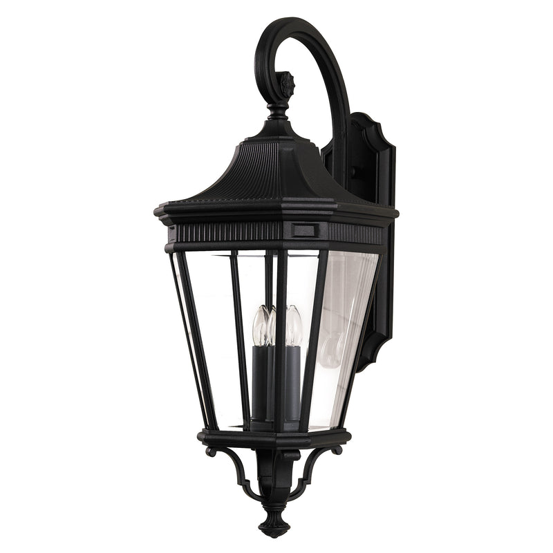 Elstead Cotswold Lane Black Large Outdoor Wall Lantern