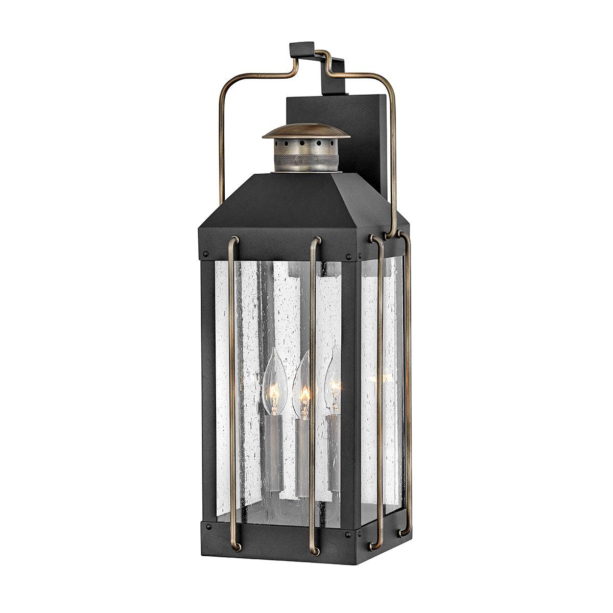 Hinkley Fitzgerald 3 Light Large Outdoor Wall Light