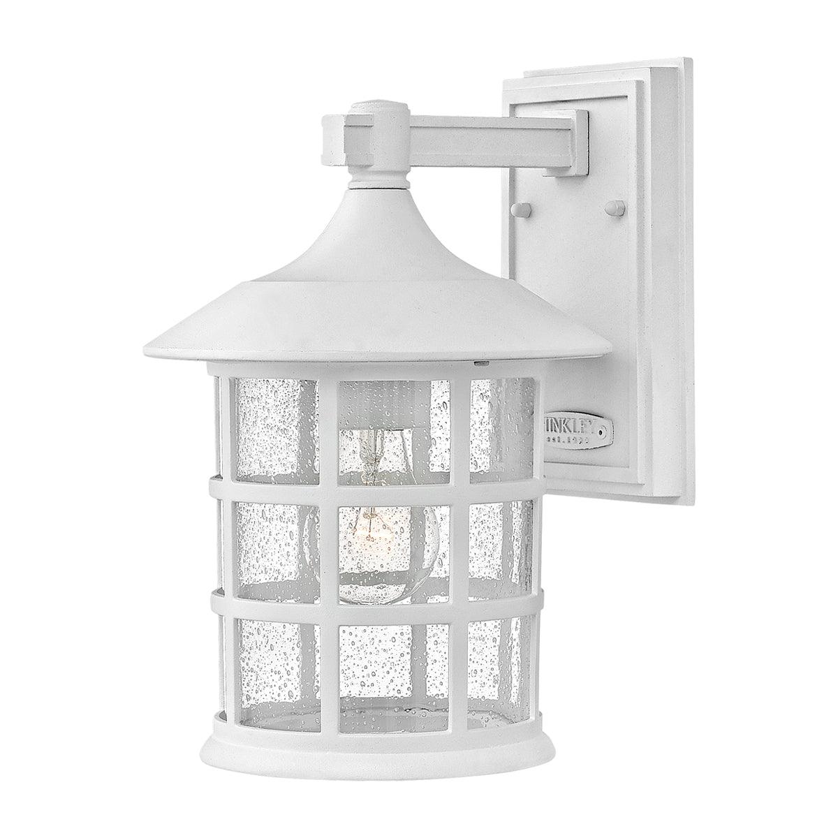 Hinkley Freeport 1lt Medium White Outdoor Wall Light