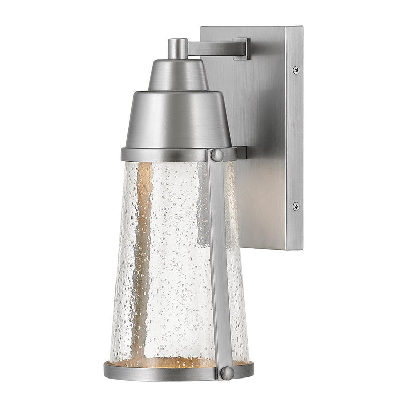 Hinkley Miles 1 Light NIckel Outdoor Wall Light