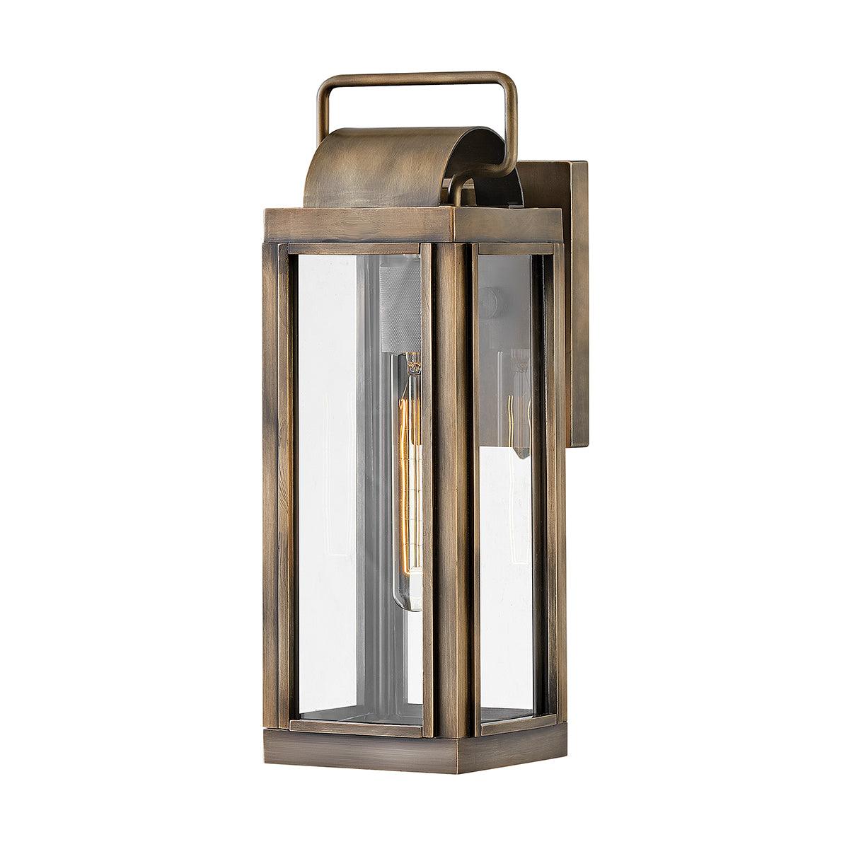 Hinkley Sag Harbor 1 Light Small Bronze Outdoor Wall Lantern image 1