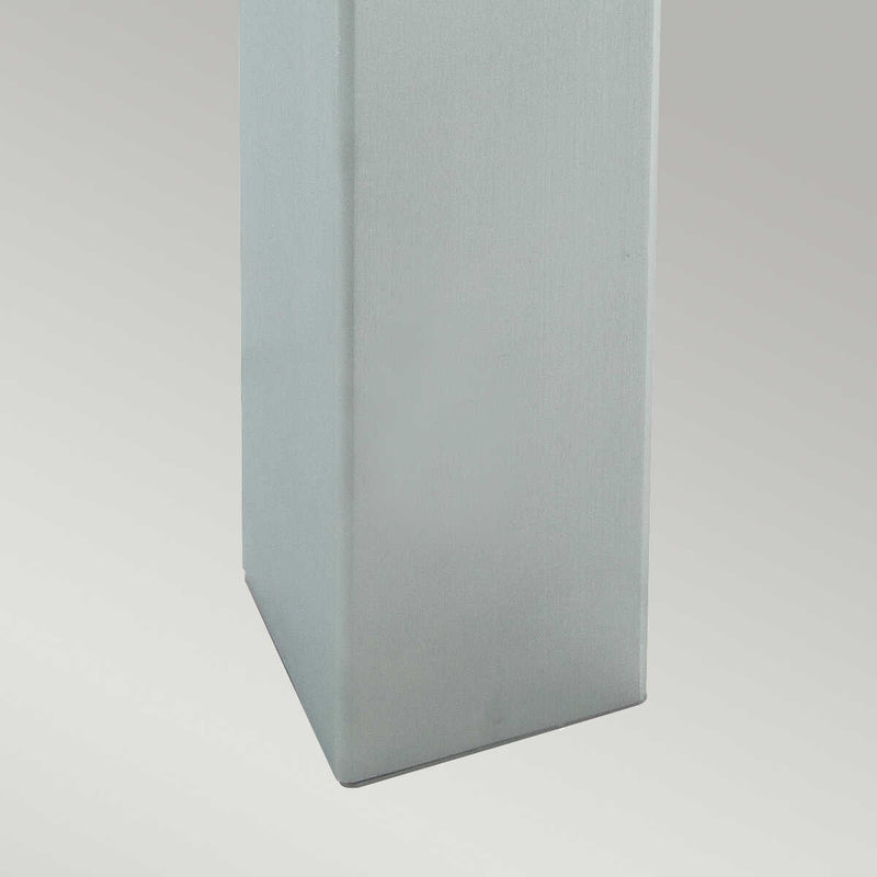 Norlys Halmstad Large Wood & Galvanized Outdoor Bollard