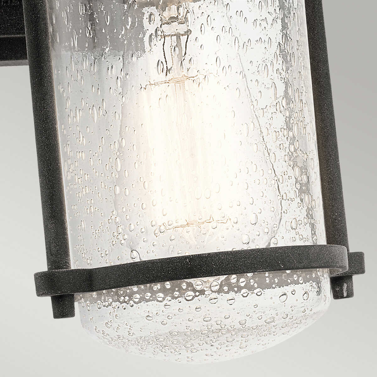 Kichler Riverwood Medium Zinc Outdoor Wall Lantern