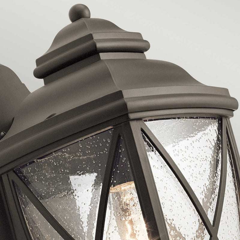 Kichler Tangier Medium Bronze Outdoor Wall Lantern