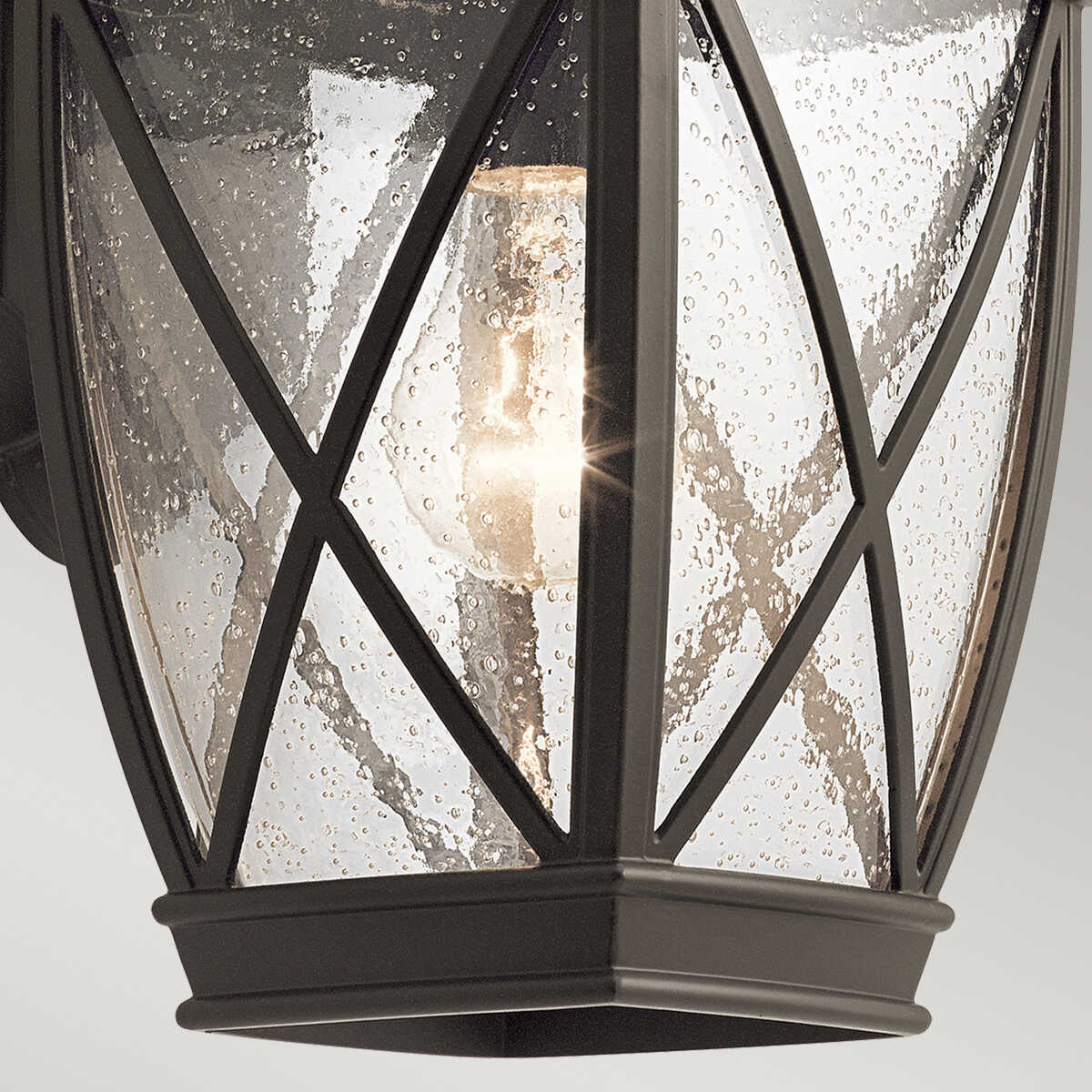 Kichler Tangier Medium Bronze Outdoor Wall Lantern