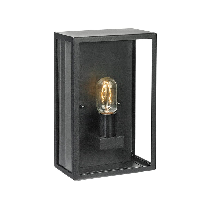 Norlys Lofoten Black Half Outdoor Wall Light LOFOTEN7-BLK