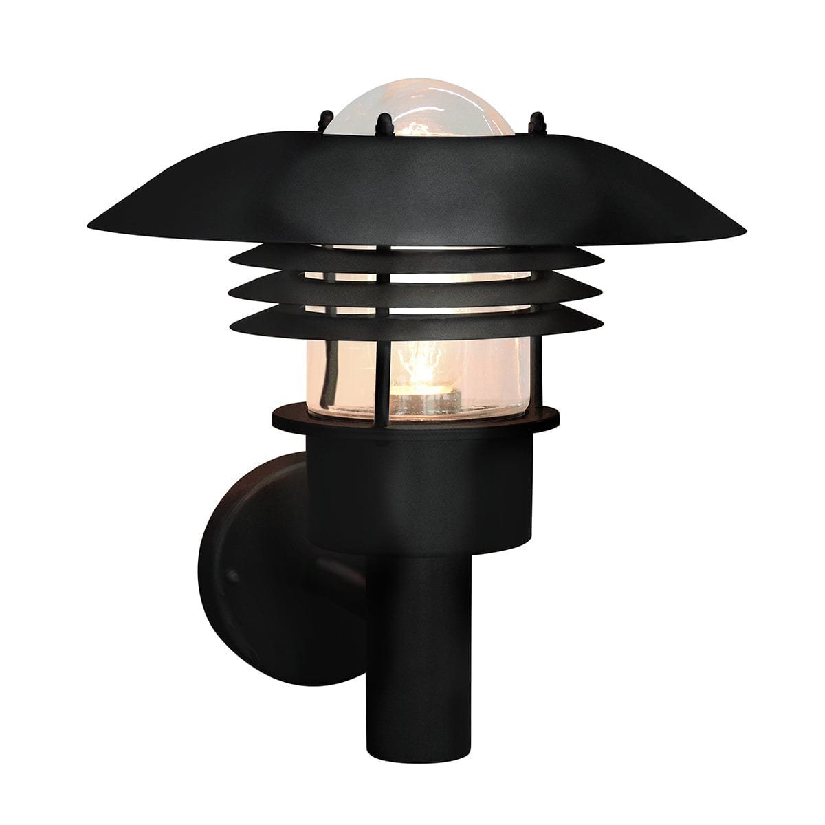 Elstead Lighting Malmo 1 Lt Black Outdoor Wall Lantern