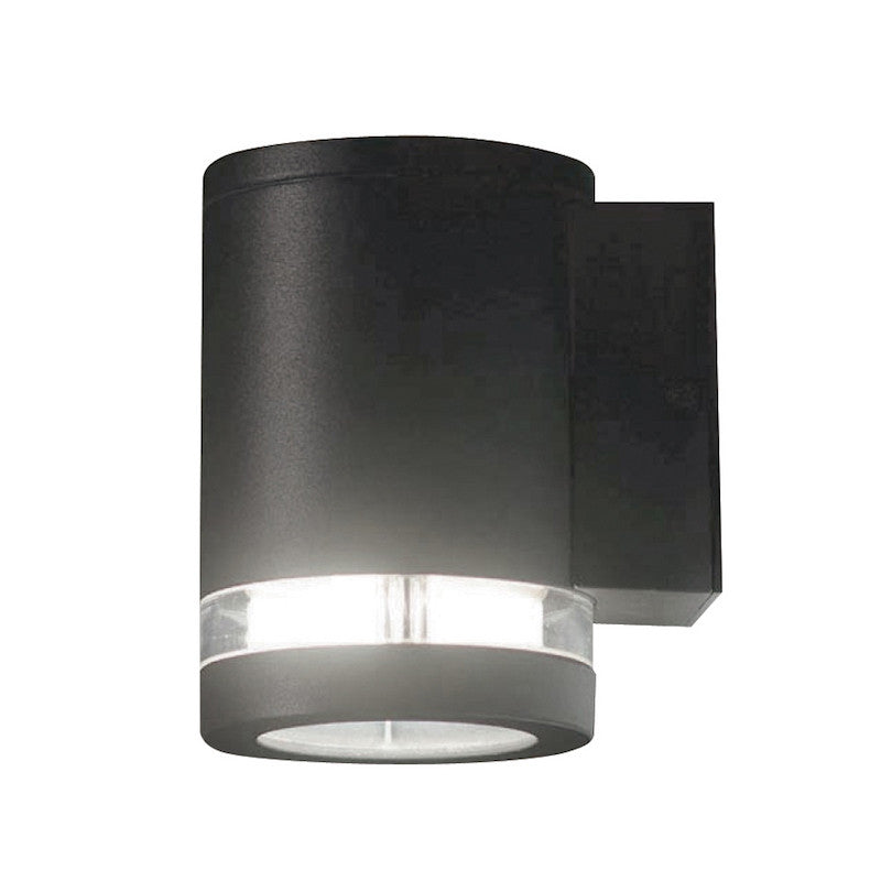 Elstead Focus Dark Grey Outdoor Downlighter Wall Light