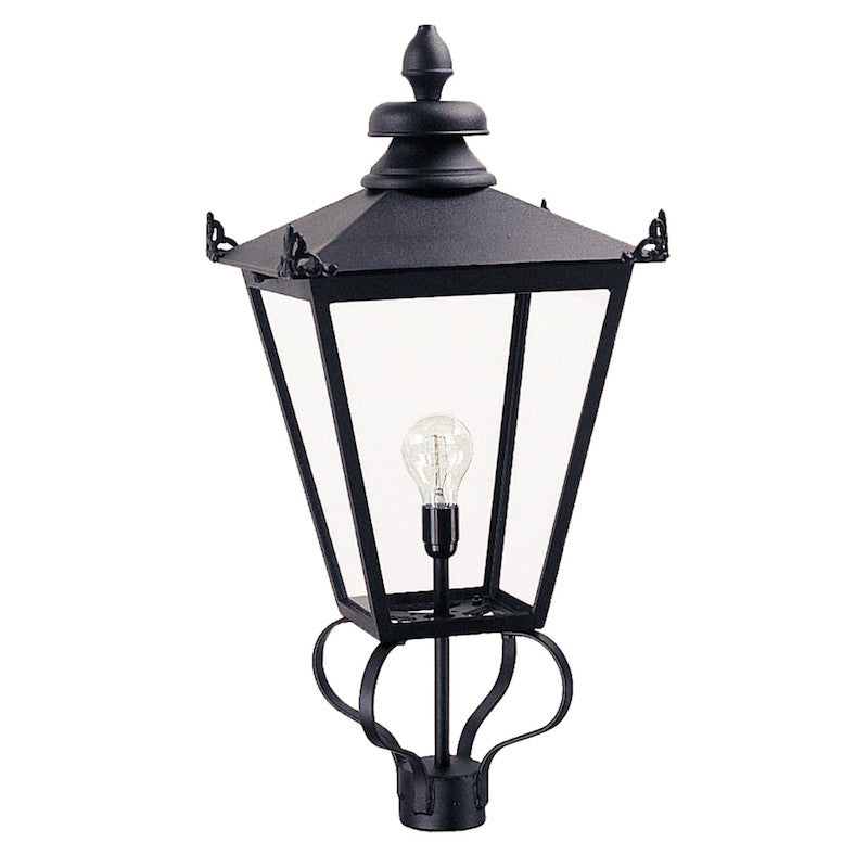 Elstead Wilmslow Black Finish Outdoor Lantern Head Only