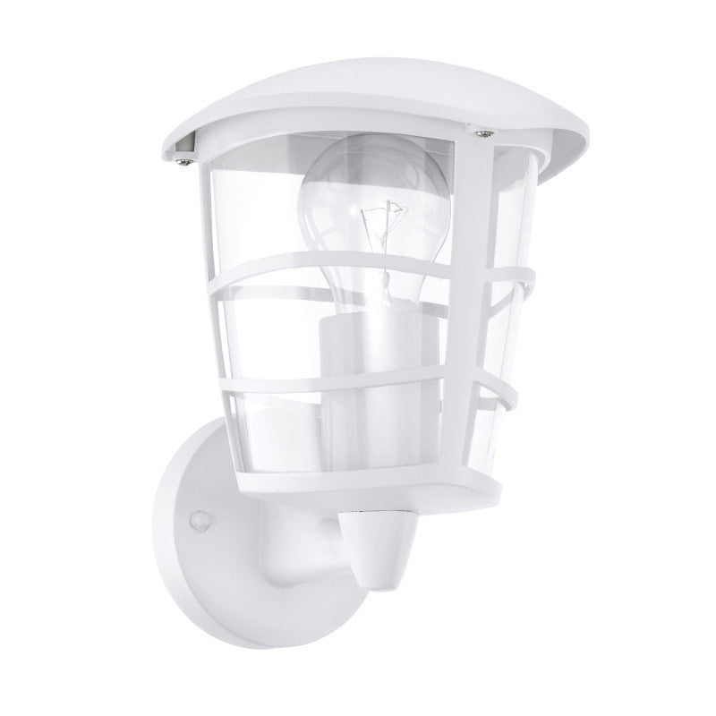 Eglo Aloria White Finish Outdoor Wall Light 93094 by Eglo Outdoor Lighting