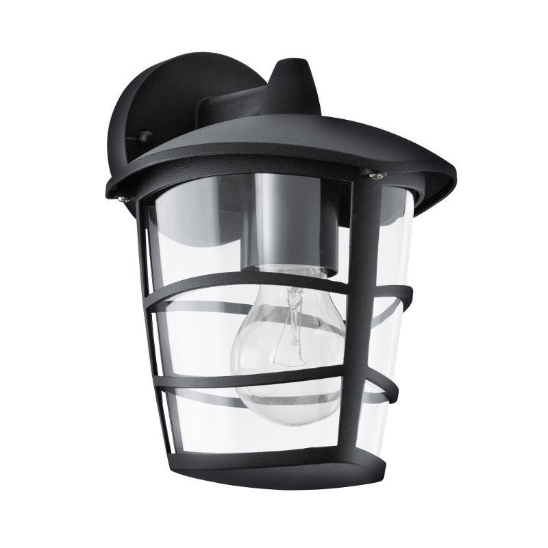 Eglo Aloria Black Finish Outdoor Wall Light 93098 by Eglo Outdoor Lighting