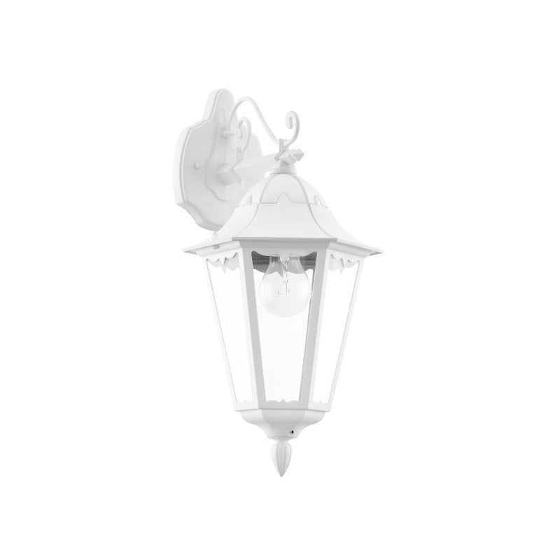 Eglo Navedo White Finish Outdoor Wall Light 93445 by Eglo Outdoor Lighting