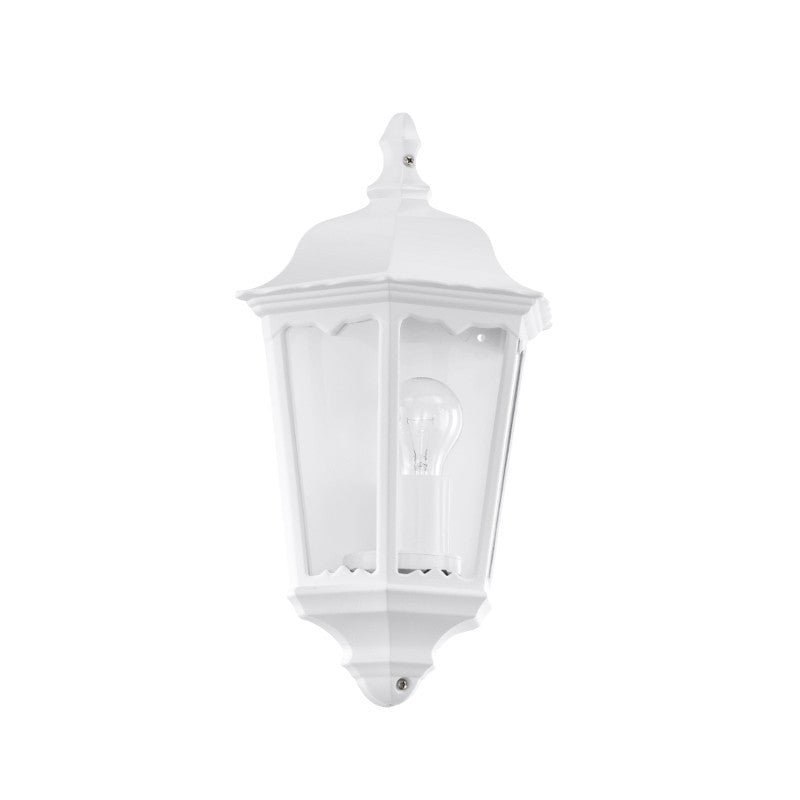 Eglo Navedo White Finish Outdoor Flush Wall Light 93448 by Eglo Outdoor Lighting