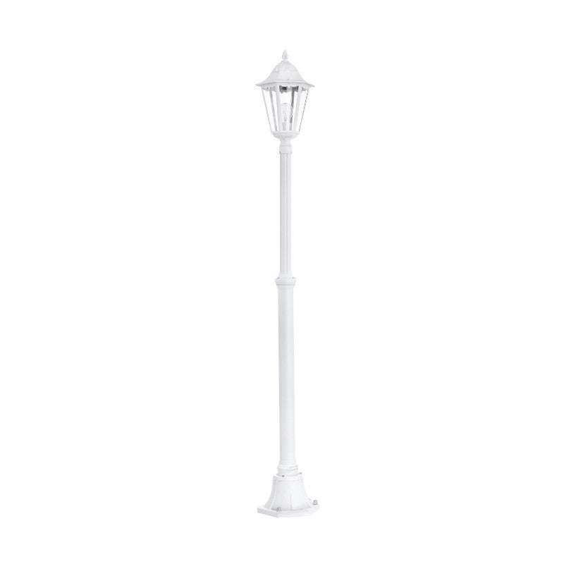 Eglo Navedo White Finish Outdoor Lamp Post Light 93453 by Eglo Outdoor Lighting