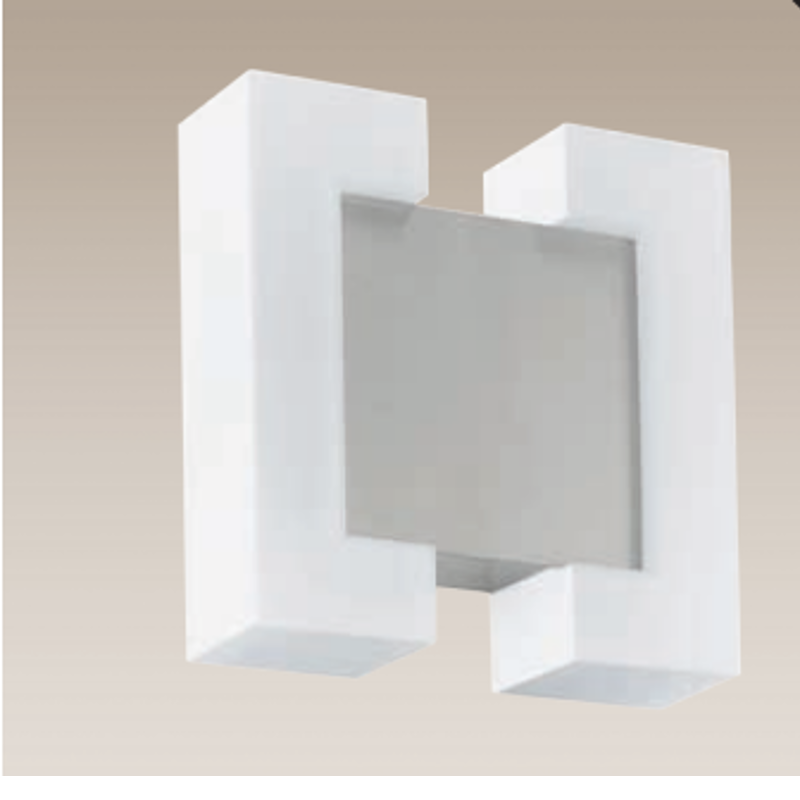 Eglo Sitia Satin Nickel Finish Outdoor LED Wall Light 95987 by Eglo Outdoor Lighting